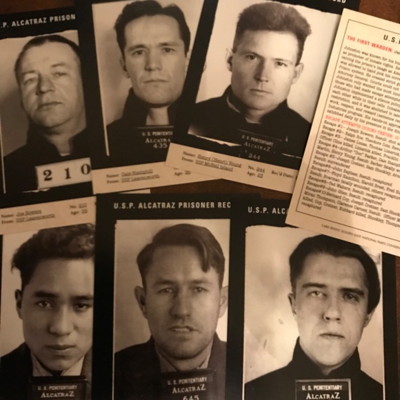 Alcatraz Prisoner mug shots & key - Picture 3 of 7